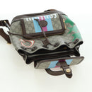 GUCCI GG Supreme Interlocking Backpack PVC Beige Gold 674147 Auth YKZ1279M-9