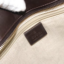GUCCI GG Canvas Tote Bag Red Gold 308928 Auth YKZ1284A-19