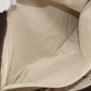 GUCCI GG Canvas Tote Bag Red Gold 308928 Auth YKZ1284A-23