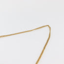 Christian Dior Trotter Canvas Chain Shoulder Bag Navy Gold Auth YKZ1289-8