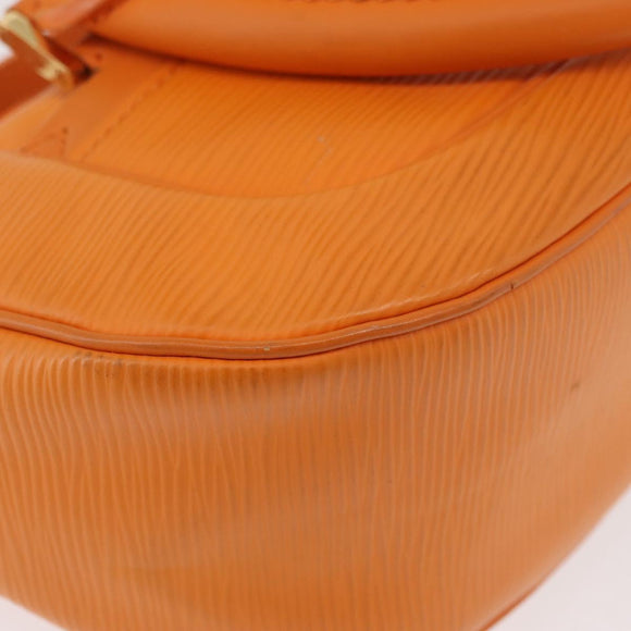 LOUIS VUITTON Epi Danura MM Hand Bag 2way Orange Mandarin M5910H Auth YKZ1294A