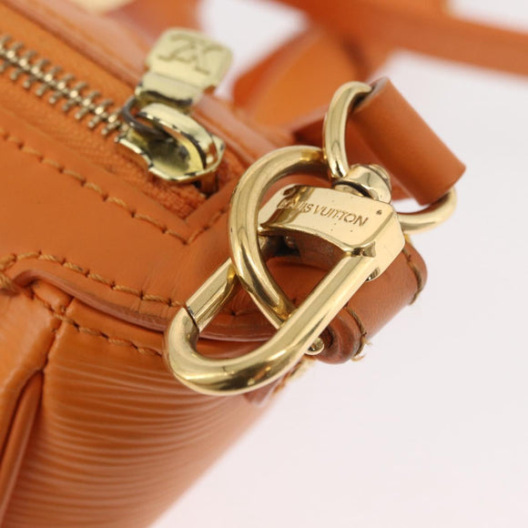 LOUIS VUITTON Epi Danura MM Hand Bag 2way Orange Mandarin M5910H Auth YKZ1294A