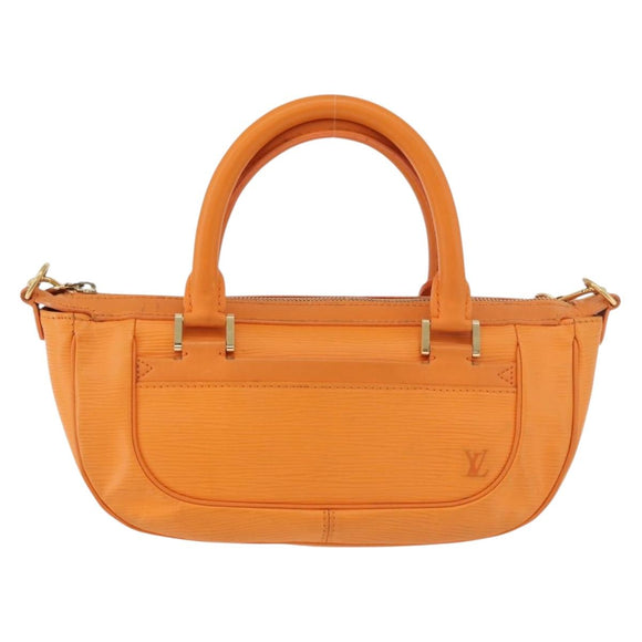 LOUIS VUITTON Epi Danura MM Hand Bag 2way Orange Mandarin M5910H Auth YKZ1294A
