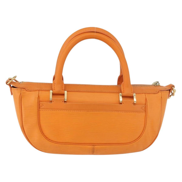 LOUIS VUITTON Epi Danura MM Hand Bag 2way Orange Mandarin M5910H Auth YKZ1294A