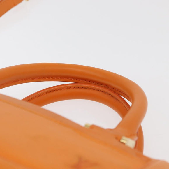 LOUIS VUITTON Epi Danura MM Hand Bag 2way Orange Mandarin M5910H Auth YKZ1294A