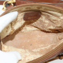 GUCCI Bamboo Hand Bag Leather 2way Brown Gold 007 1014 0231 Auth YKZ1296-11