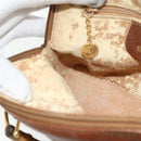 GUCCI Bamboo Hand Bag Leather 2way Brown Gold 007 1014 0231 Auth YKZ1296-21
