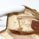 GUCCI Bamboo Hand Bag Leather 2way Brown Gold 007 1014 0231 Auth YKZ1296-22