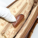 GUCCI Bamboo Hand Bag Leather 2way Brown Gold 007 1014 0231 Auth YKZ1296-12