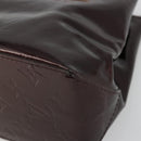 LOUIS VUITTON Monogram Vernis Reade PM Hand Bag Amarante M91993 LV Auth YKZ1297A-9
