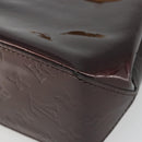 LOUIS VUITTON Monogram Vernis Reade PM Hand Bag Amarante M91993 LV Auth YKZ1297A-15