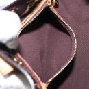 LOUIS VUITTON Monogram Vernis Reade PM Hand Bag Amarante M91993 LV Auth YKZ1297A-21