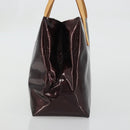 LOUIS VUITTON Monogram Vernis Reade PM Hand Bag Amarante M91993 LV Auth YKZ1297A-4