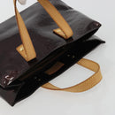 LOUIS VUITTON Monogram Vernis Reade PM Hand Bag Amarante M91993 LV Auth YKZ1297A-6