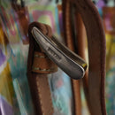 PRADA Handtas Vinyl Veelkleurig Zilver Auth YKZ1299A-9