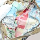 PRADA Handtas Vinyl Veelkleurig Zilver Auth YKZ1299A-24