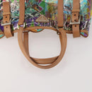 PRADA Handtas Vinyl Veelkleurig Zilver Auth YKZ1299A-7