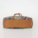 PRADA Handtas Vinyl Veelkleurig Zilver Auth YKZ1299A-5