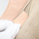GUCCI Flora Bamboo Hand Bag Canvas Multicolor 137395 Auth YKZ1300A-21