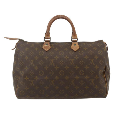 LOUIS VUITTON Monogram Speedy 35 Hand Bag M41524 LV Auth YKZ1301A - 0