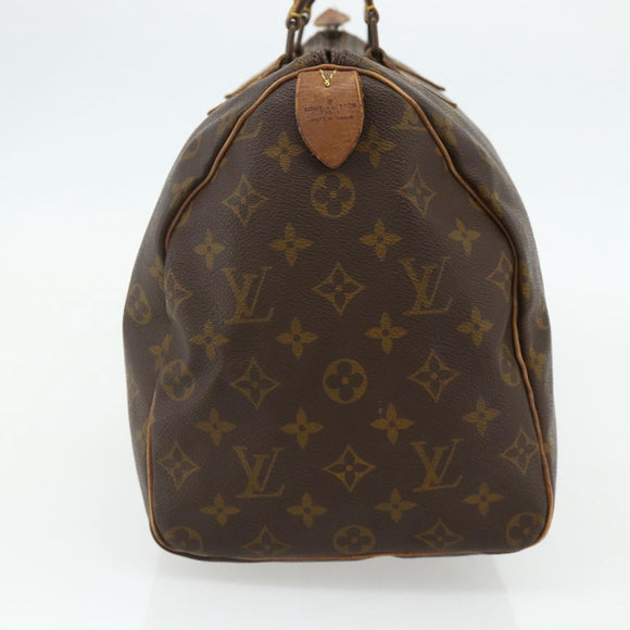 LOUIS VUITTON Monogram Speedy 35 Hand Bag M41524 LV Auth YKZ1301A