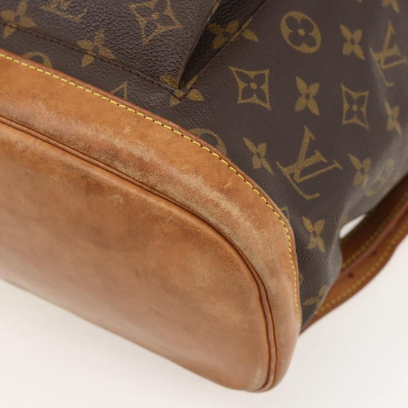LOUIS VUITTON Monogram Montsouris GM Backpack M51135 LV Auth YKZ1303