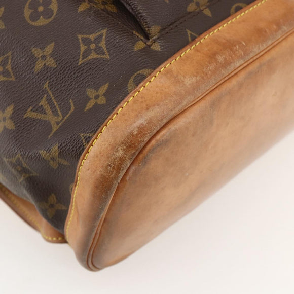 LOUIS VUITTON Monogram Montsouris GM Backpack M51135 LV Auth YKZ1303