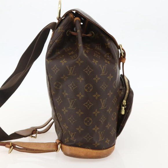 LOUIS VUITTON Monogram Montsouris GM Backpack M51135 LV Auth YKZ1303