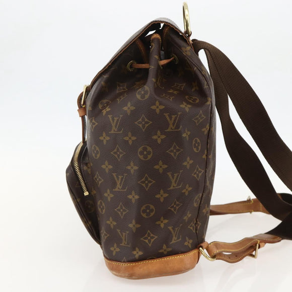 LOUIS VUITTON Monogram Montsouris GM Backpack M51135 LV Auth YKZ1303
