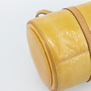 LOUIS VUITTON Monogram Vernis Bedford Hand Bag Beige M91006 LV Auth YKZ1306-14