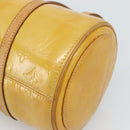 LOUIS VUITTON Monogram Vernis Bedford Hand Bag Beige M91006 LV Auth YKZ1306-15