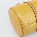 LOUIS VUITTON Monogram Vernis Bedford Hand Bag Beige M91006 LV Auth YKZ1306-16