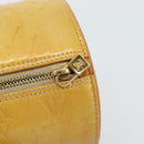 LOUIS VUITTON Monogram Vernis Bedford Hand Bag Beige M91006 LV Auth YKZ1306-17