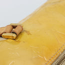 LOUIS VUITTON Monogram Vernis Bedford Hand Bag Beige M91006 LV Auth YKZ1306-11