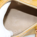 LOUIS VUITTON Monogram Vernis Bedford Hand Bag Beige M91006 LV Auth YKZ1306-19