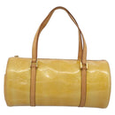 LOUIS VUITTON Monogram Vernis Bedford Hand Bag Beige M91006 LV Auth YKZ1306-13