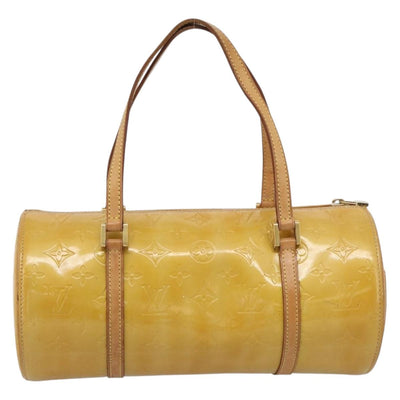 LOUIS VUITTON Monogram Vernis Bedford Hand Bag Beige M91006 LV Auth YKZ1306 - 0