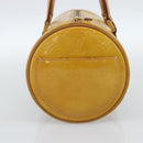 LOUIS VUITTON Monogram Vernis Bedford Hand Bag Beige M91006 LV Auth YKZ1306-3
