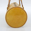 LOUIS VUITTON Monogram Vernis Bedford Hand Bag Beige M91006 LV Auth YKZ1306-4