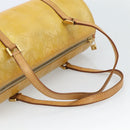 LOUIS VUITTON Monogram Vernis Bedford Hand Bag Beige M91006 LV Auth YKZ1306-7