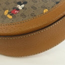 GUCCI Micro GG Supreme Disney Collaboration Bag PVC Beige 603938 Auth YKZ1311M-14
