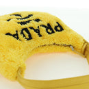PRADA Hand Pouch Pile Yellow Silver Auth YKZ1313M-6