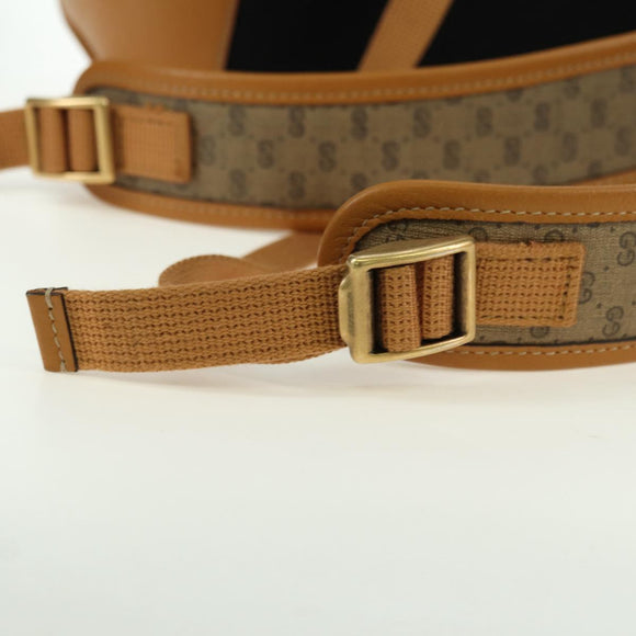 GUCCI Micro GG Supreme Disney Backpack PVC Beige Gold 552884 Auth YKZ1317M