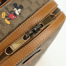 GUCCI Micro GG Supreme Disney Backpack PVC Beige Gold 552884 Auth YKZ1317M-19