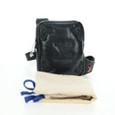 LOUIS VUITTON Asymmetric Sling Bag Lamb Skin Black M68773 LV Auth YKZ1318SAM-12