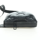 LOUIS VUITTON Asymmetric Sling Bag Lamb Skin Black M68773 LV Auth YKZ1318SAM-3