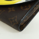 LOUIS VUITTON Monogram Pochette Kabuki Mask Shoulder Bag M43532 LV Auth YKZ1321M-14
