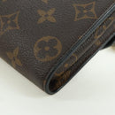 LOUIS VUITTON Monogram Pochette Kabuki Mask Shoulder Bag M43532 LV Auth YKZ1321M-16
