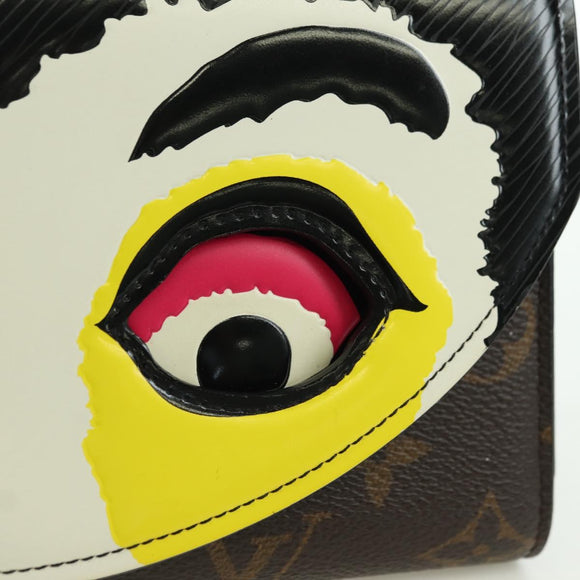 LOUIS VUITTON Monogram Pochette Kabuki Mask Shoulder Bag M43532 LV Auth YKZ1321M