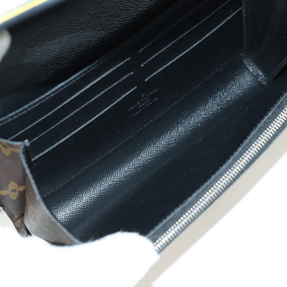 LOUIS VUITTON Monogram Pochette Kabuki Mask Shoulder Bag M43532 LV Auth YKZ1321M